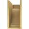 Ekena Millwork 8"W x 16"D x 16"H Classic Van Buren Rough Cedar Woodgrain TimberThane Corbel, Primed Tan CORUR08X16X16VANRCPR - alternate 4